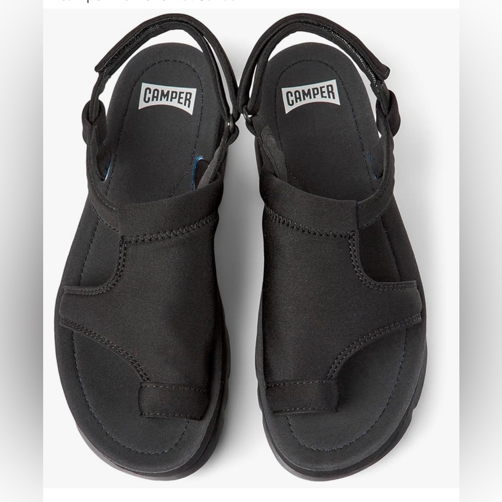 Camper Elegant Black Footwear